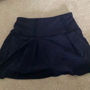 Lululemon navy blue tennis skirt